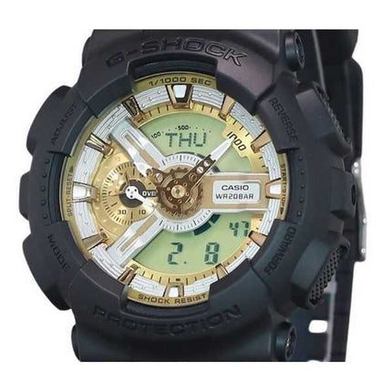 Casio G-Shock Analog Digital Resin Strap Oro Quadrante Quarzo GA-110CD-1A9 200M Orologio da Uomo