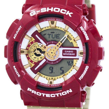 Orologio da uomo Casio G-Shock in edizione limitata digitale analogico GA-110CS-4A GA110CS-4A