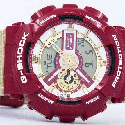 Orologio da uomo Casio G-Shock in edizione limitata digitale analogico GA-110CS-4A GA110CS-4A