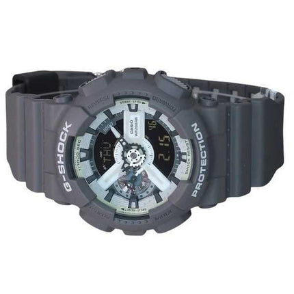 Casio G-Shock Hidden Glow Series Analog Digital Resin Strap Grey Dial Quartz Orologio da uomo GA-110HD-8A 200M