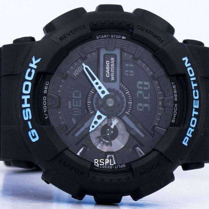 Casio G-Shock Shock Resistant World Time Alarm Orologio analogico digitale GA-110LN-1A GA110LN-1A Orologio da uomo