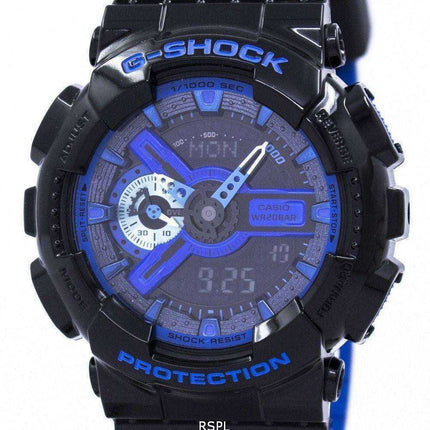 Casio G-Shock Resistente agli urti World Time Analog Digital GA-110LPA-1A GA110LPA-1A Orologio da uomo