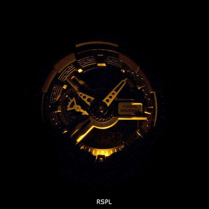 Casio G-Shock Resistente agli urti World Time Analog Digital GA-110LPA-1A GA110LPA-1A Orologio da uomo