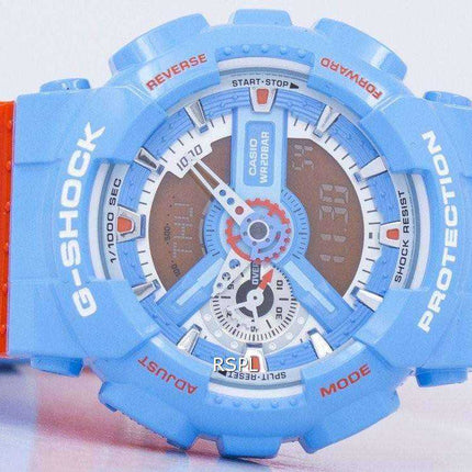 Orologio da uomo GA-110NC-2A GA110NC-2A analogico digitale resistente agli urti Casio G-Shock