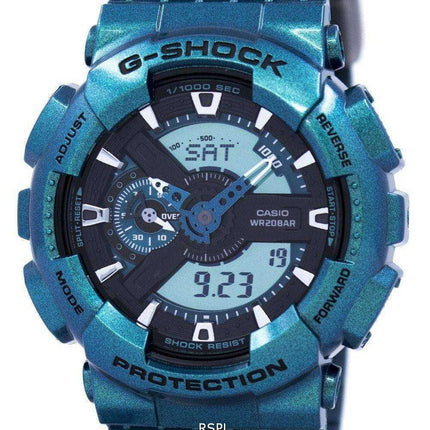 Orologio da uomo G-Shock GA-110NM-3A GA110NM-3A analogico digitale a tempo mondiale resistente agli urti Casio G-Shock