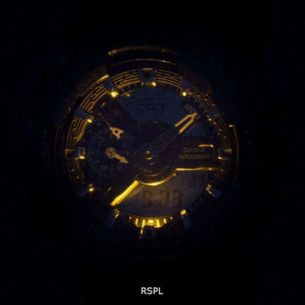 Orologio da uomo G-Shock GA-110NM-3A GA110NM-3A analogico digitale a tempo mondiale resistente agli urti Casio G-Shock
