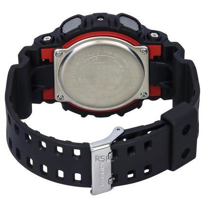 Orologio da uomo Casio G-Shock analogico digitale in resina a base biologica con quadrante nero al quarzo GA-110RL-1A 200M