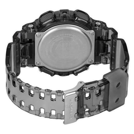Casio G-Shock Analogico Digitale Trasparente Nero Cinturino in Resina Quadrante Multicolore Quarzo GA-110TLS-8A 200M Orologio da
