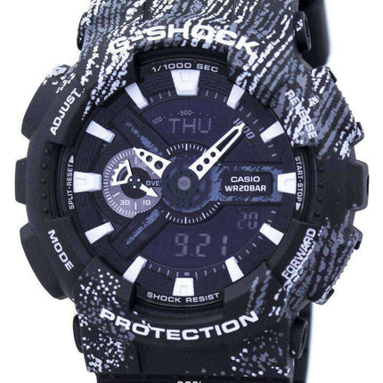 Casio G-Shock Shock Resistant World Time Alarm Analogico digitale GA-110TX-1A GA110TX-1A Orologio da uomo