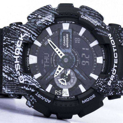 Casio G-Shock Shock Resistant World Time Alarm Analogico digitale GA-110TX-1A GA110TX-1A Orologio da uomo