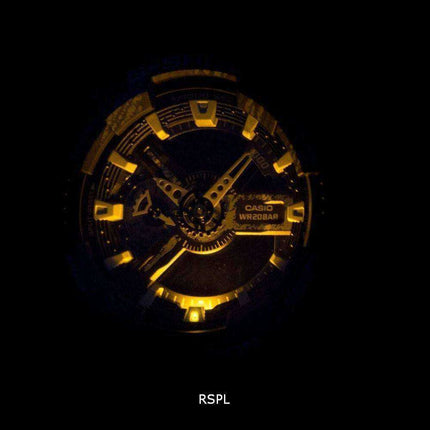 Orologio da uomo Casio G-Shock resistente agli urti al quarzo con orologio al quarzo GA-110TX-2A GA110TX-2A