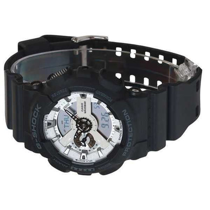 Casio G-Shock Analog Digital Resin Strap Quadrante Bianco Quarzo GA-110WD-1A 200M Orologio da Uomo