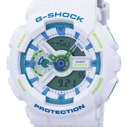 Casio G-Shock Sport Resistente agli urti World Time Analog Digital GA-110WG-7A GA110WG-7A Orologio da uomo