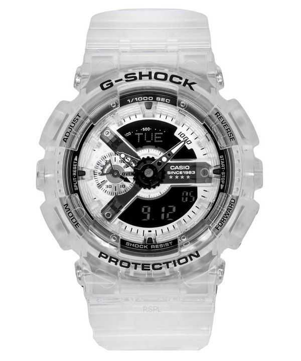 Orologio da uomo Casio G-Shock Clear Remix 40th Anniversary edizione limitata al quarzo analogico digitale GA-114RX-7A 200M