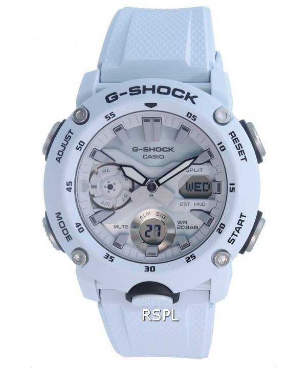 Orologio da uomo Casio G-Shock Carbon Core Guard analogico digitale al quarzo GA-2000S-7A GA2000S-7 200M