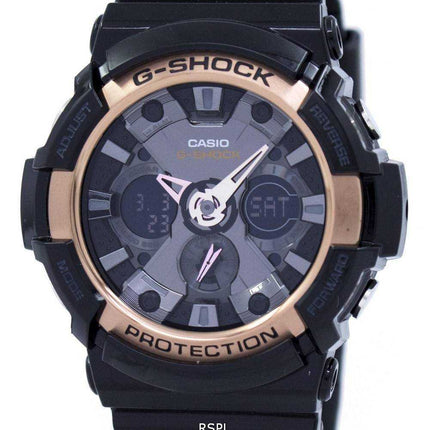 Orologio da uomo Casio G-Shock in oro rosa con accento GA-200RG-1A GA200RG-1A