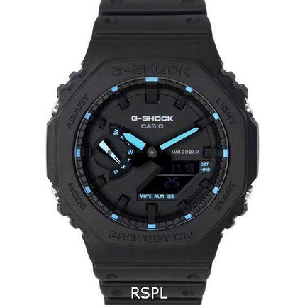 Orologio da uomo Casio G-Shock Neon Accent analogico digitale al quarzo GA-2100-1A2 GA2100-1A2 200M