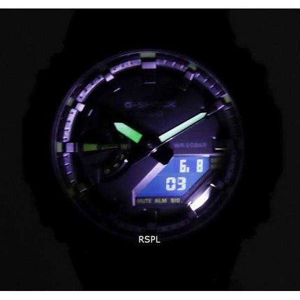 Casio G-Shock Neon Accent Analog Digital Quartz Diver's GA-2100-1A3 GA2100-1A3 200M Orologio da uomo