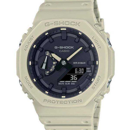 Orologio da uomo Casio G-Shock standard analogico digitale in resina GA-2100-5A GA2100-5 200M da uomo