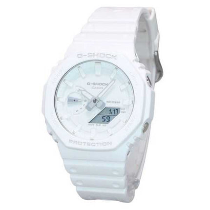 Casio G-Shock Tone-on-Tone Analog Digital Resin Strap White Dial Quartz GA-2100-7A7 Orologio da uomo