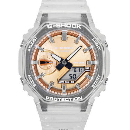 Orologio Casio G-Shock analogico digitale con cinturino in resina e quadrante in bronzo al quarzo GA-2100BM-7A5 200M unisex