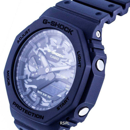Orologio da uomo Casio G-Shock Diver&#39;s analogico digitale al quarzo GA-2100CA-8A GA2100CA-8 200M