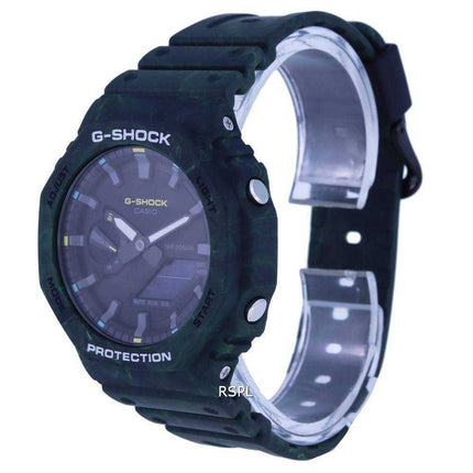 Orologio da uomo Casio G-Shock Mystic Forest analogico digitale al quarzo GA-2100FR-3A GA2100FR-3 200M