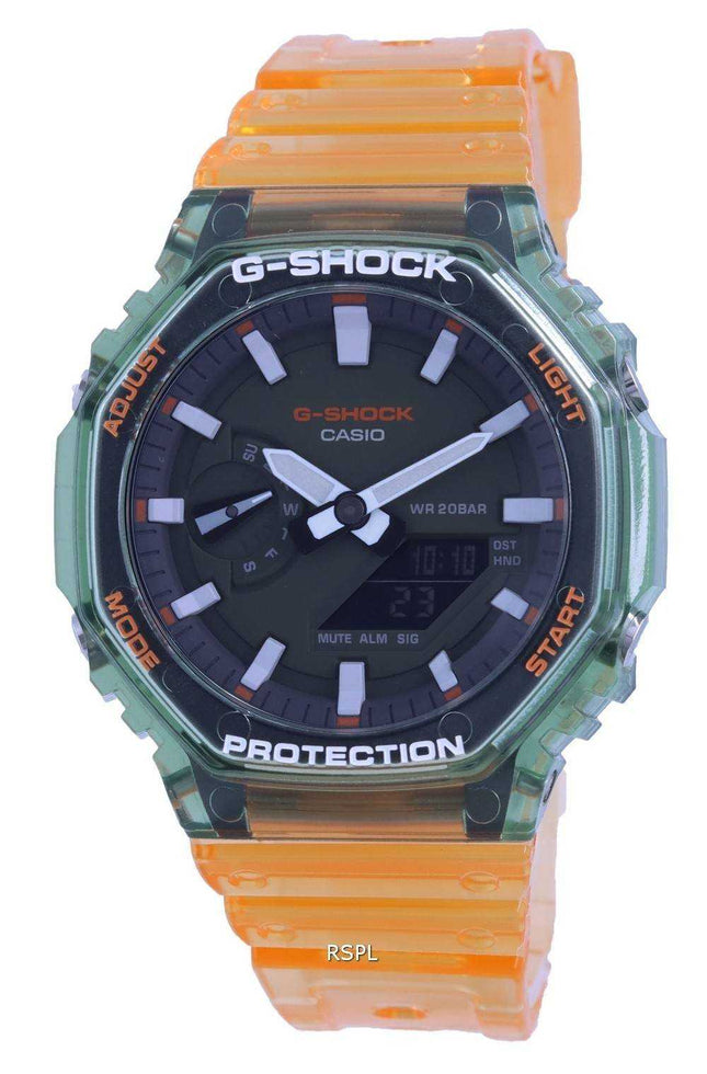 Casio G-Shock Limited Edition Hidden Coast Orologio da uomo analogico digitale a colori speciale GA-2100HC-4A GA2100HC-4 200M
