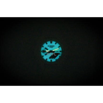 Orologio da uomo Casio G-Shock analogico digitale con cinturino in resina e quadrante bianco al quarzo GA-2100HDS-7A1 200M