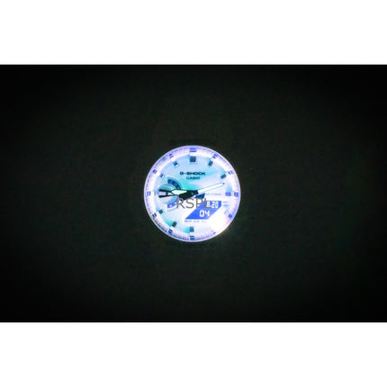 Orologio da uomo Casio G-Shock analogico digitale con cinturino in resina e quadrante bianco al quarzo GA-2100HDS-7A1 200M