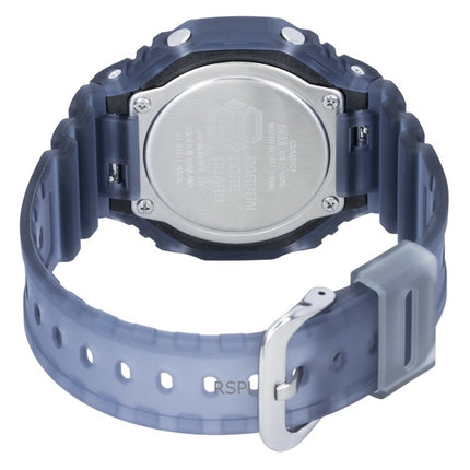 Orologio da uomo Casio G-Shock analogico digitale con cinturino in resina e quadrante nero al quarzo GA-2100K-2A 200M