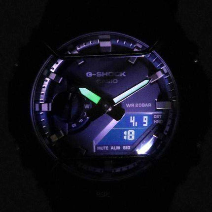 Casio tono su tono G-Shock analogico digitale blu quadrante cromatico quarzo GA-2100PT-2A GA2100PT-2 200M orologio da uomo