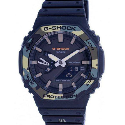 Orologio da uomo al quarzo analogico digitale Casio G-Shock Diver GA-2100SU-1A GA2100SU-1 200M