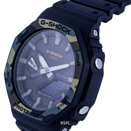 Orologio da uomo al quarzo analogico digitale Casio G-Shock Diver GA-2100SU-1A GA2100SU-1 200M