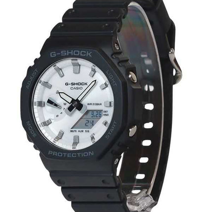 Casio G-Shock Analog Digital Bio-Based Resin Strap Quadrante Bianco Quarzo GA-2100WD-1A 200M Orologio da Uomo