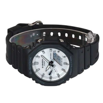 Casio G-Shock Analog Digital Bio-Based Resin Strap Quadrante Bianco Quarzo GA-2100WD-1A 200M Orologio da Uomo