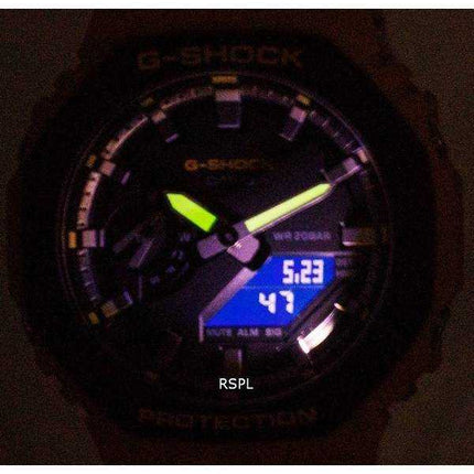 Orologio da uomo al quarzo analogico digitale Casio G-Shock Diver GA-2110SU-9A GA2110SU-9 200M