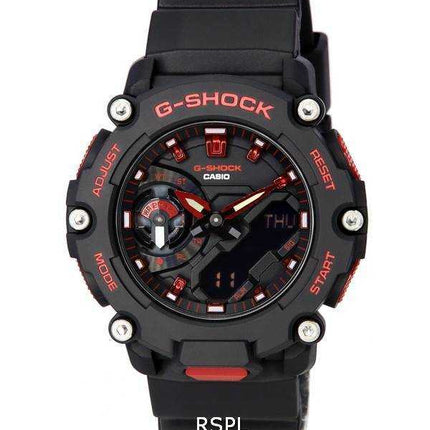 Orologio da uomo Casio G-Shock analogico digitale al quarzo GA-2200BNR-1A GA2200BNR-1 200M