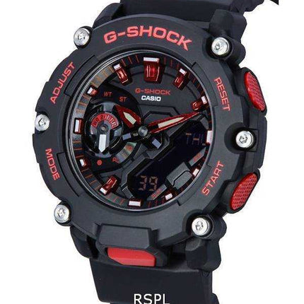 Orologio da uomo Casio G-Shock analogico digitale al quarzo GA-2200BNR-1A GA2200BNR-1 200M