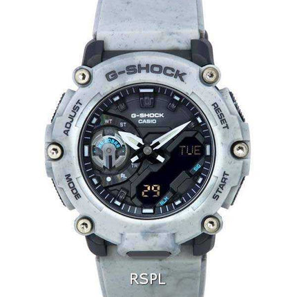 Orologio da uomo Casio G-Shock analogico digitale quadrante nero al quarzo GA-2200SL-8A GA2200SL-8 200M