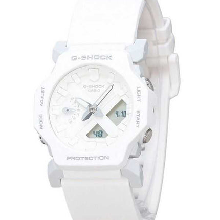 Casio G-Shock Analog Digital White Resin Quadrante Bianco Cinturino Quarzo GA-2300-7A 200M Orologio da Uomo