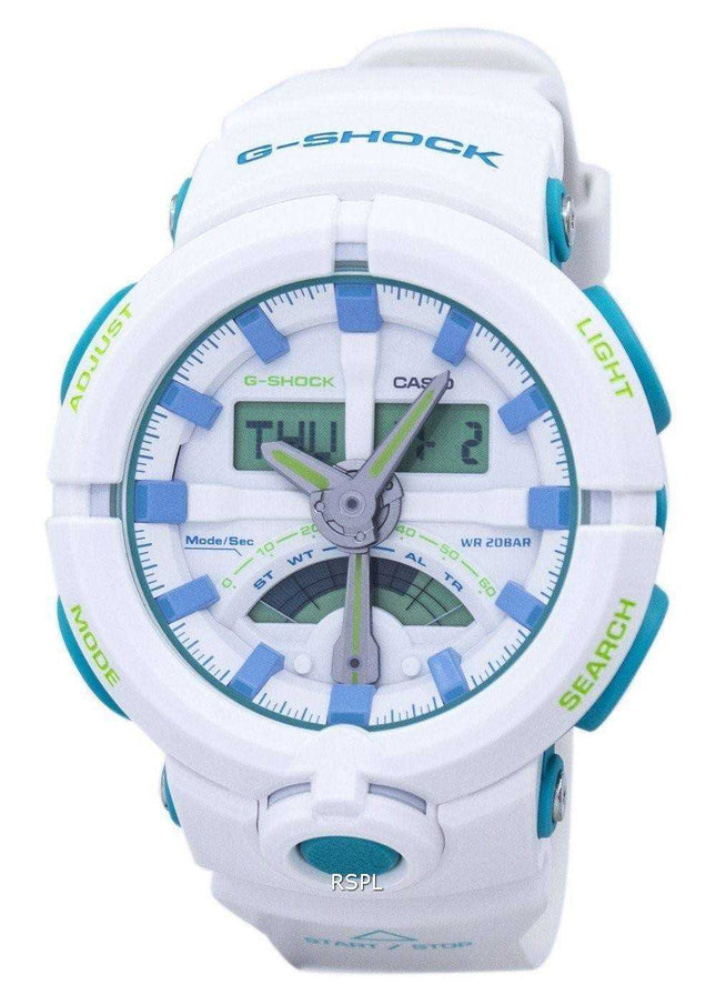 Casio G-Shock Allarme resistente agli urti Analogico Orologio digitale GA-500WG-7A GA500WG-7A