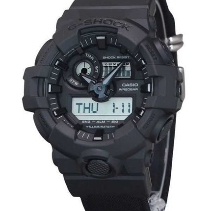 Casio G-Shock Analog Digital Eco Cloth Strap Quadrante Nero Quarzo GA-700BCE-1A 200M Orologio da Uomo