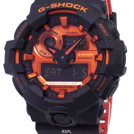 Casio G-Shock GA-700BR-1A GA700BR-1A Illuminatore al quarzo analogico digitale 200M orologio da uomo
