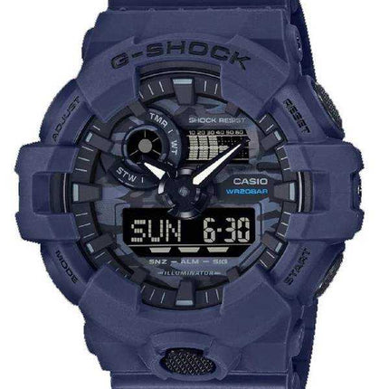 Orologio da uomo Casio G-Shock analogico digitale con quadrante mimetico al quarzo GA-700CA-2A GA700CA-2 200M