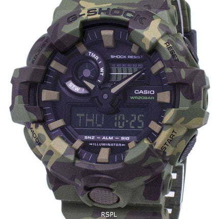 Casio G-Shock Illuminator Special Color Models 200M GA-700CM-3A GA700CM-3A Orologio da uomo