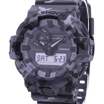 Casio Illuminator G-Shock Resistente agli urti Analog Digital GA-700CM-8A GA700CM-8A Orologio da uomo