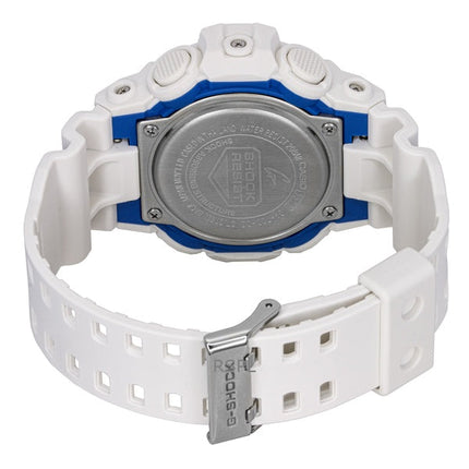 Orologio da uomo Casio G-Shock analogico digitale con cinturino in resina e quadrante bianco al quarzo GA-700HDS-7A 200M