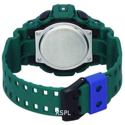 Orologio da uomo Casio G-Shock Popular Spirited Colors verde analogico digitale al quarzo GA-700SC-3A GA700SC-3 200M