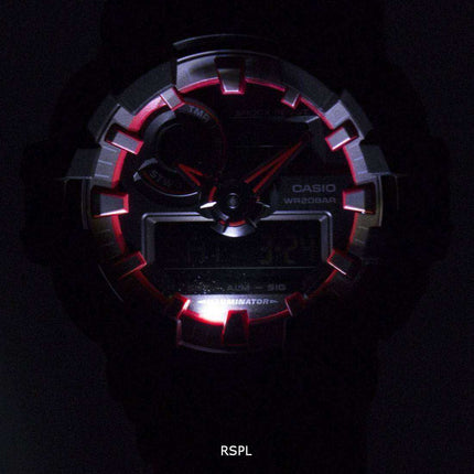 Casio G-Shock Illuminator Resistente agli urti GA-700SE-1A4 GA700SE-1A4 Orologio da uomo